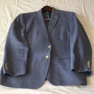 Ralph Lauren linen sport coat - blue 42S